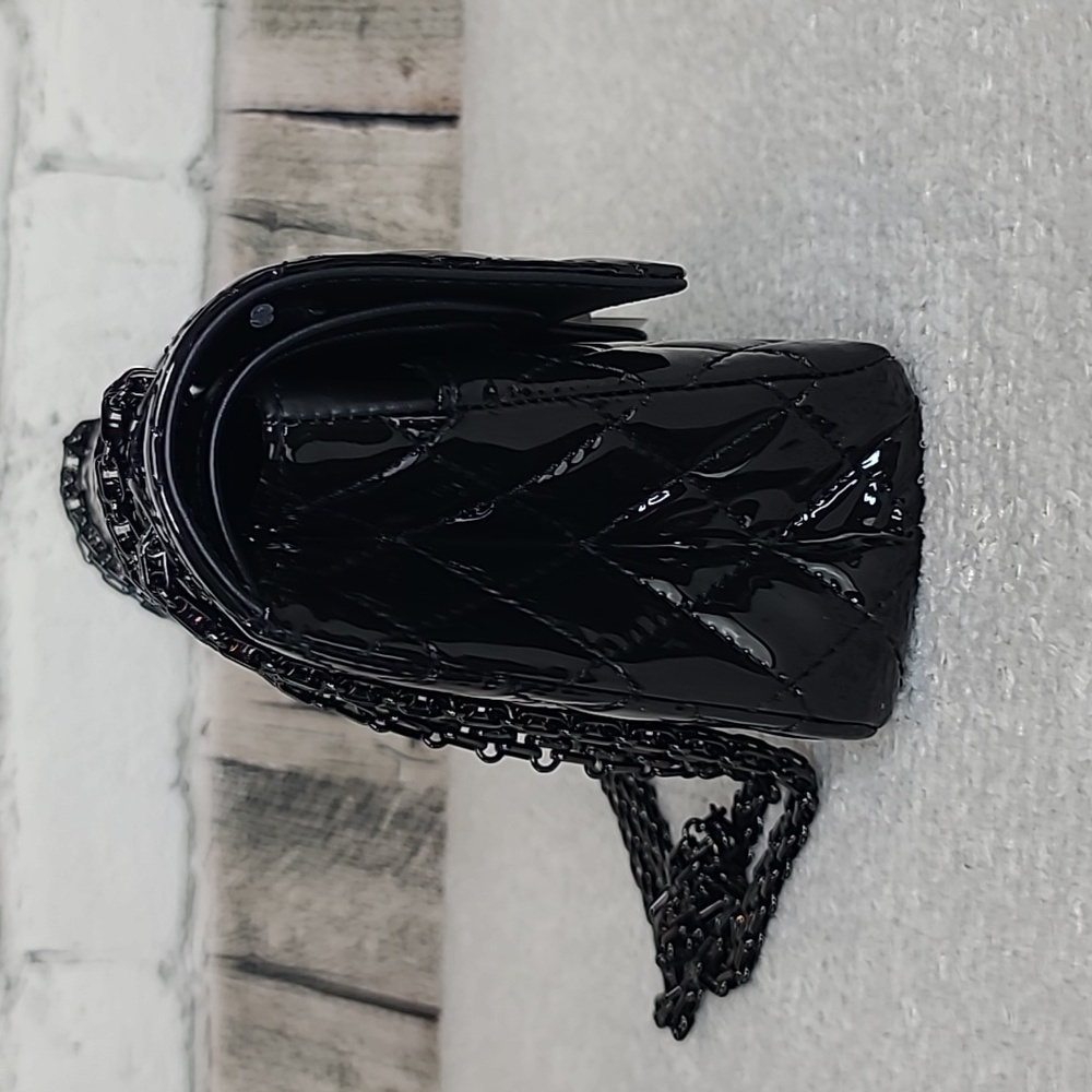 Chanel Quilted Medium 2.55 Reissue Classic "So Black" Double Flap Bag NWT/NIB - Picture 5 of 17